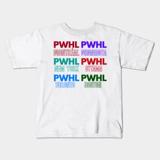 PWHL members Kids T-Shirt